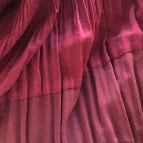 Iris and Ink burgundy dress - Picture 8 of 9